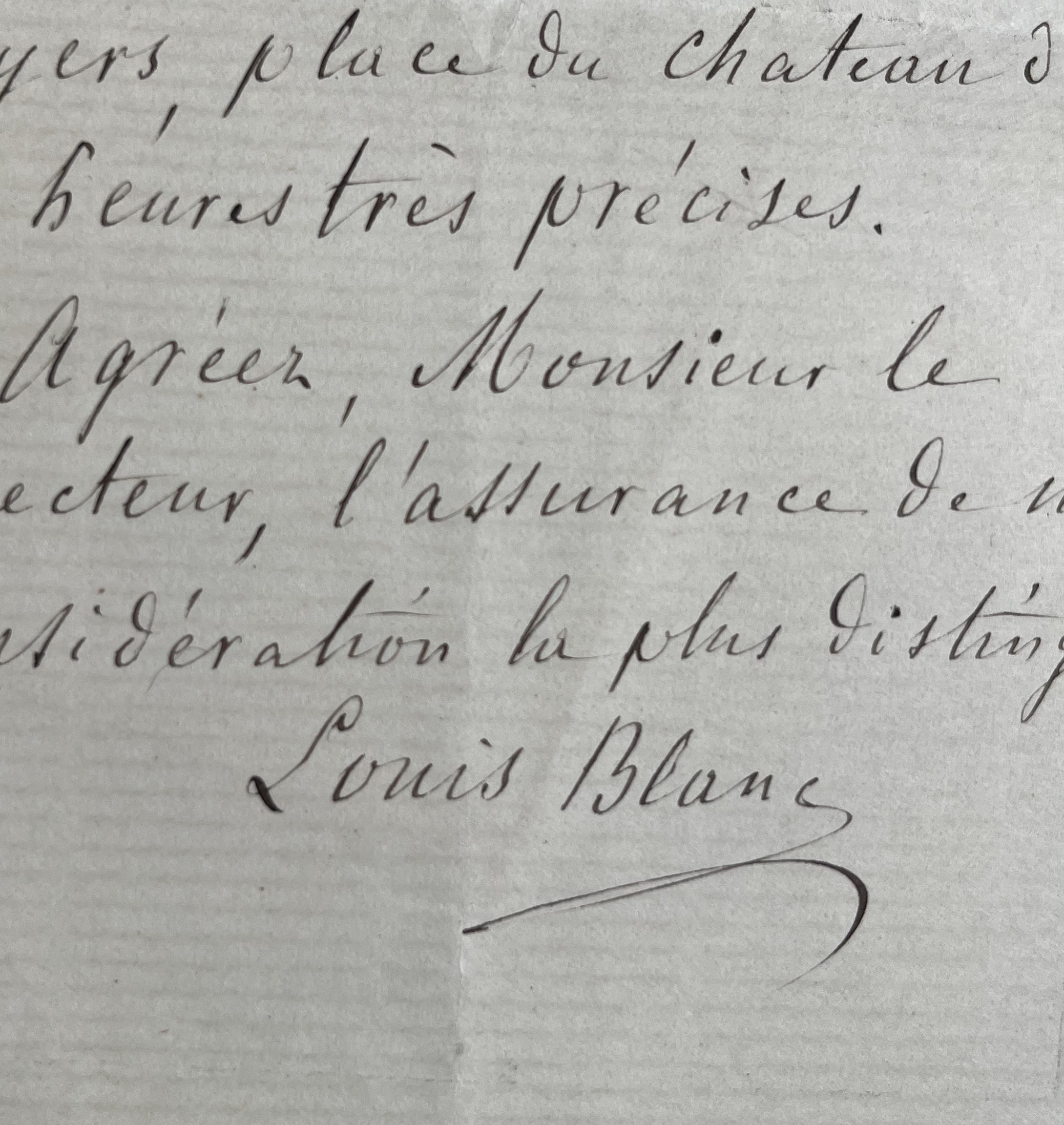 Louis Blanc célèbre le centenaire de Jean-Jacques Rousseau