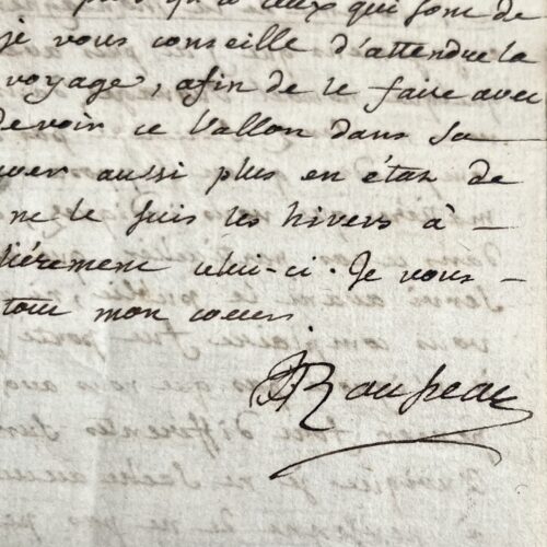Jean-Jacques Rousseau dément être l'auteur des "Lettres de l'homme de la montagne"