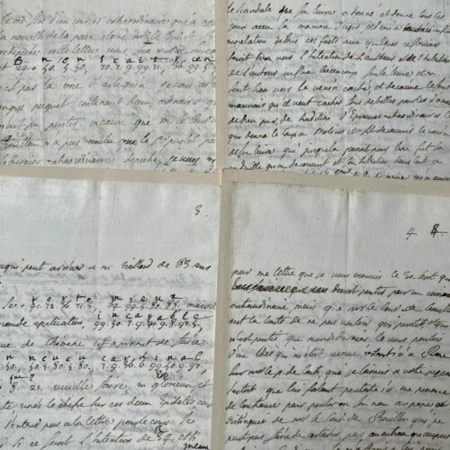 Una larguísima carta cifrada del abad Bossuet a su tío, el obispo de Meaux, escrita desde Roma durante el conflicto del quietismo