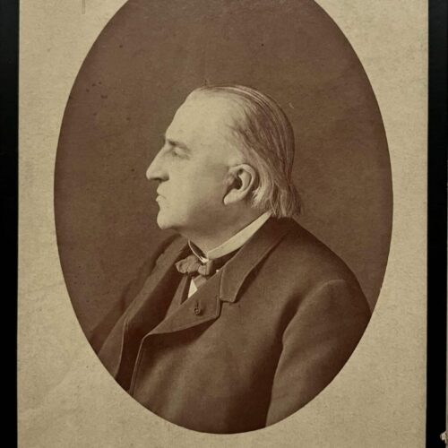 Beautiful photographic portrait by Jean-Martin Charcot