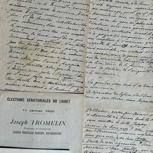 Joseph Tromelin pinta un retrato mordaz de su antiguo amigo Aristide Briand