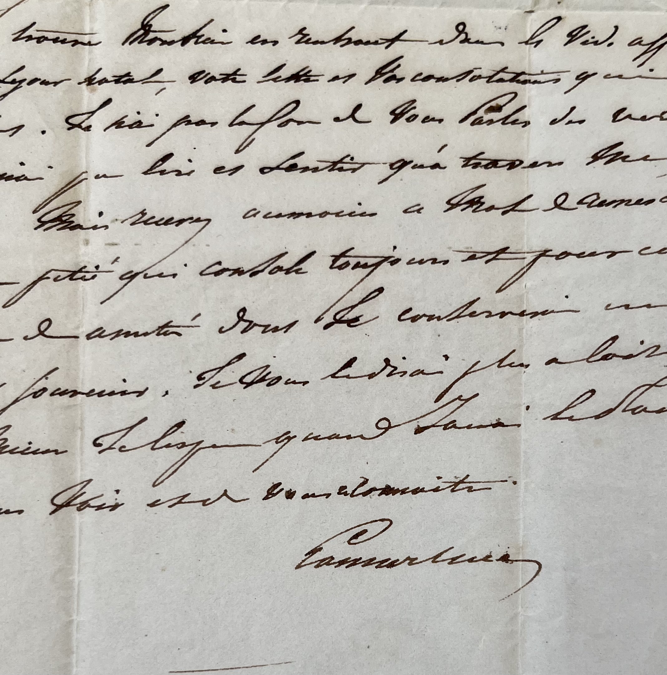 Les larmes d’Alphonse de Lamartine après le décès de sa fille unique Julia