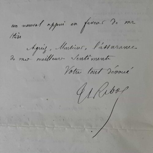 Théodule Ribot, père de la psychologie, salue "La Tristesse" de Maurice de Fleury