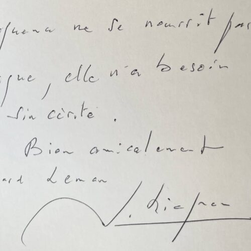 Volgens Georges Kiejman "voedt welsprekendheid zich niet met retoriek, maar heeft ze alleen oprechtheid nodig."