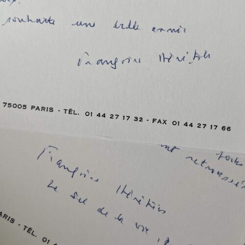 Citation de Françoise Héritier, extraite de son ouvrage "Le Sel de la vie"