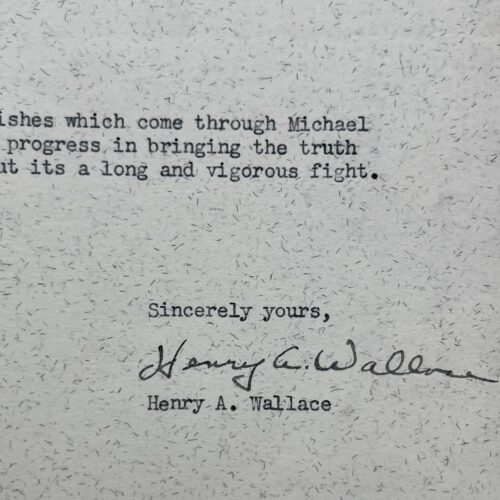 Henry A. Wallace streed er tijdens de Koude Oorlog voor om "de waarheid aan het Amerikaanse volk te onthullen"
