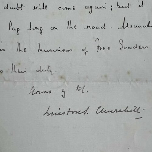 Winston Churchill predisse la caduta del Partito Conservatore