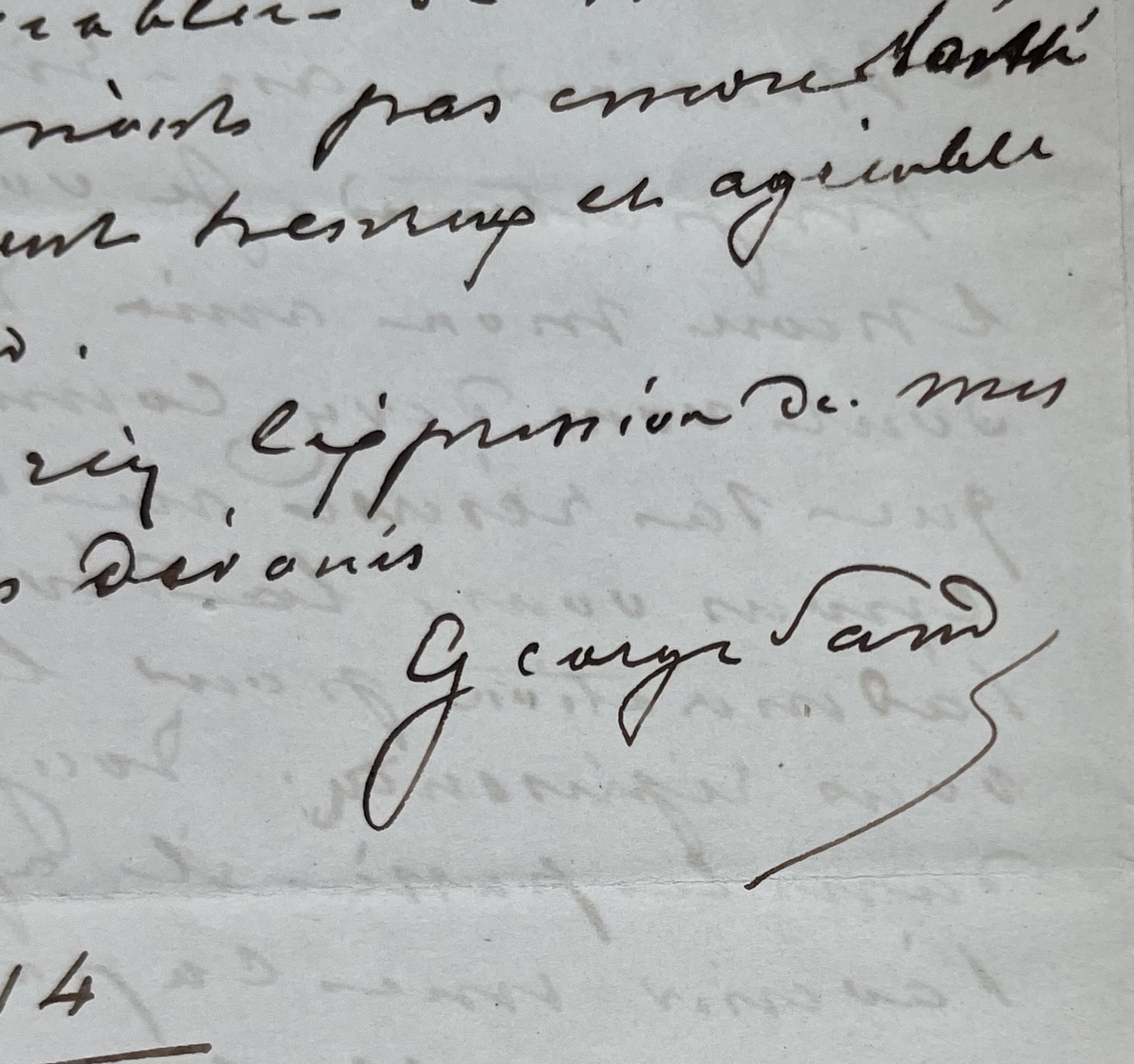 George Sand écrit à Lamartine pour recommander l’ami de Chopin, Edmond Combes dit « l’Abyssinien »