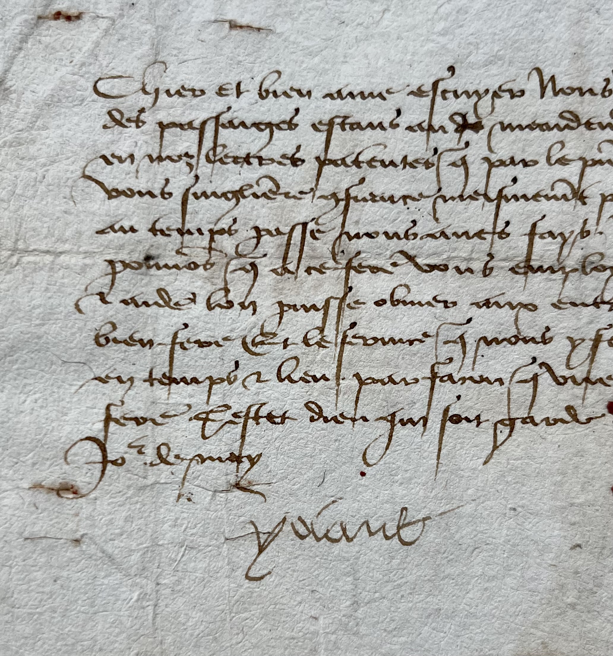 Yolande de France, soeur de Louis XI et duchesse de Savoie, ordonne la défense de Rossillon, en Bugey, contre des mercenaires