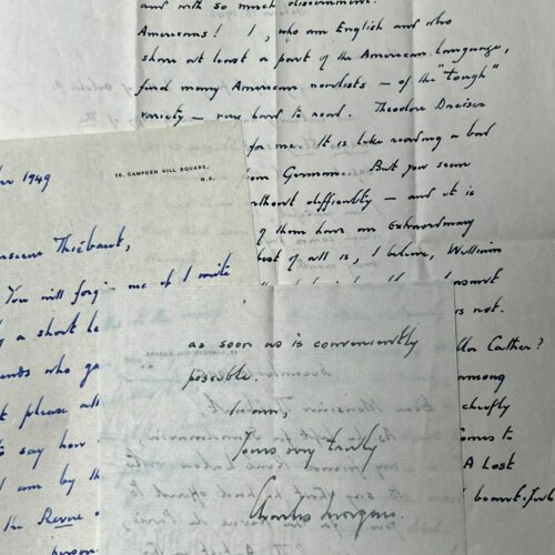 Der englische Schriftsteller Charles Morgan und seine Veröffentlichungen in der Revue de Paris