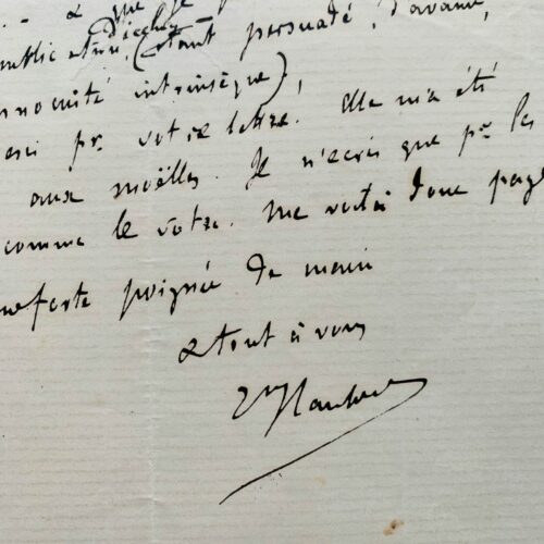 Flaubert versprach Léon Cladel, sich bei Charpentier dafür einzusetzen, dass es veröffentlicht wird
