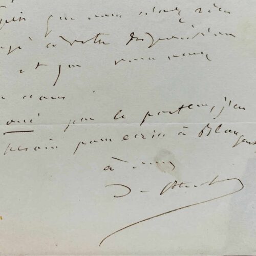 Jacques Offenbach organisiert eine Reise nach Étretat