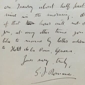 George Romanes 1 - 1