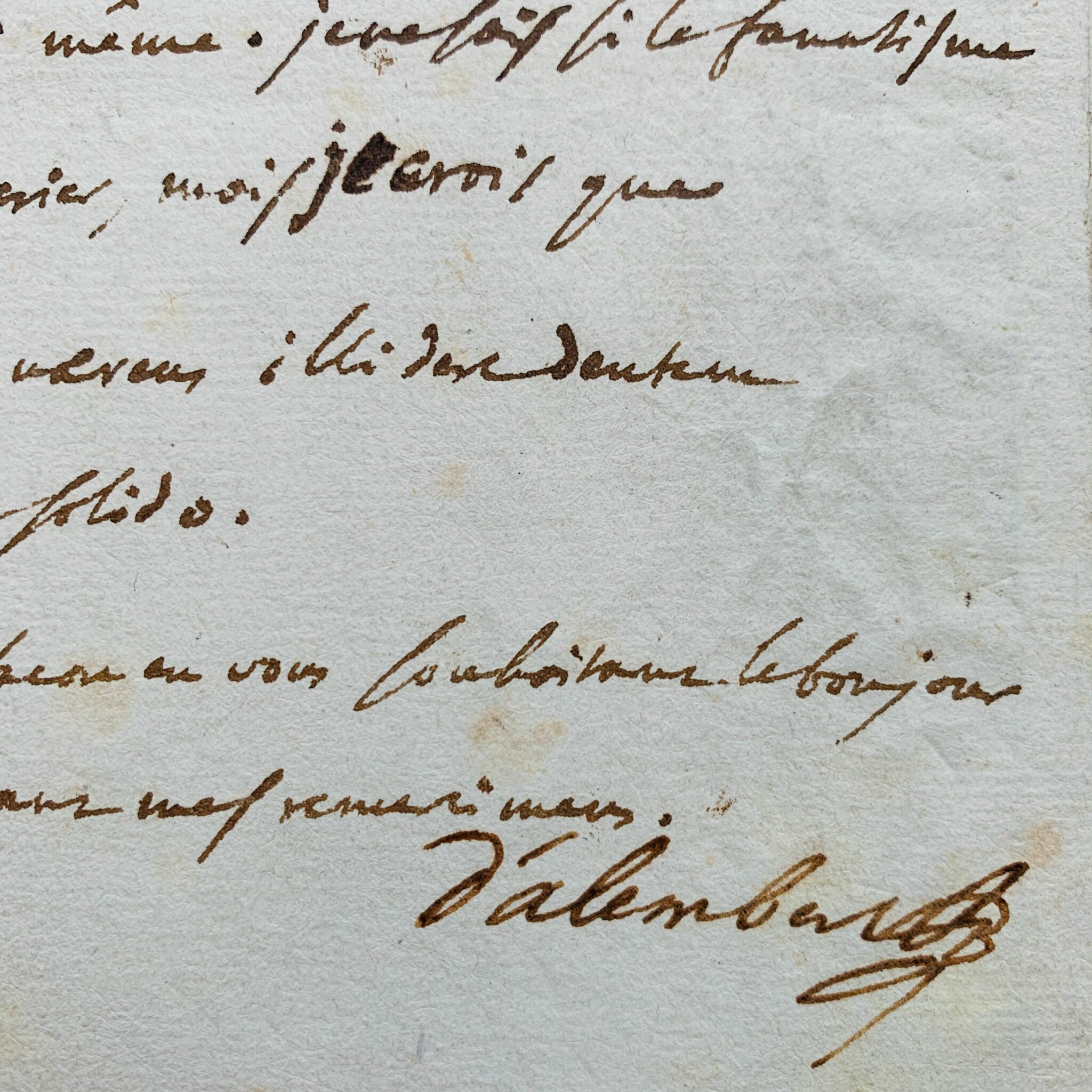 D'Alemberts ironischer Brief über Fanatismus, in dem er Horaz zitiert