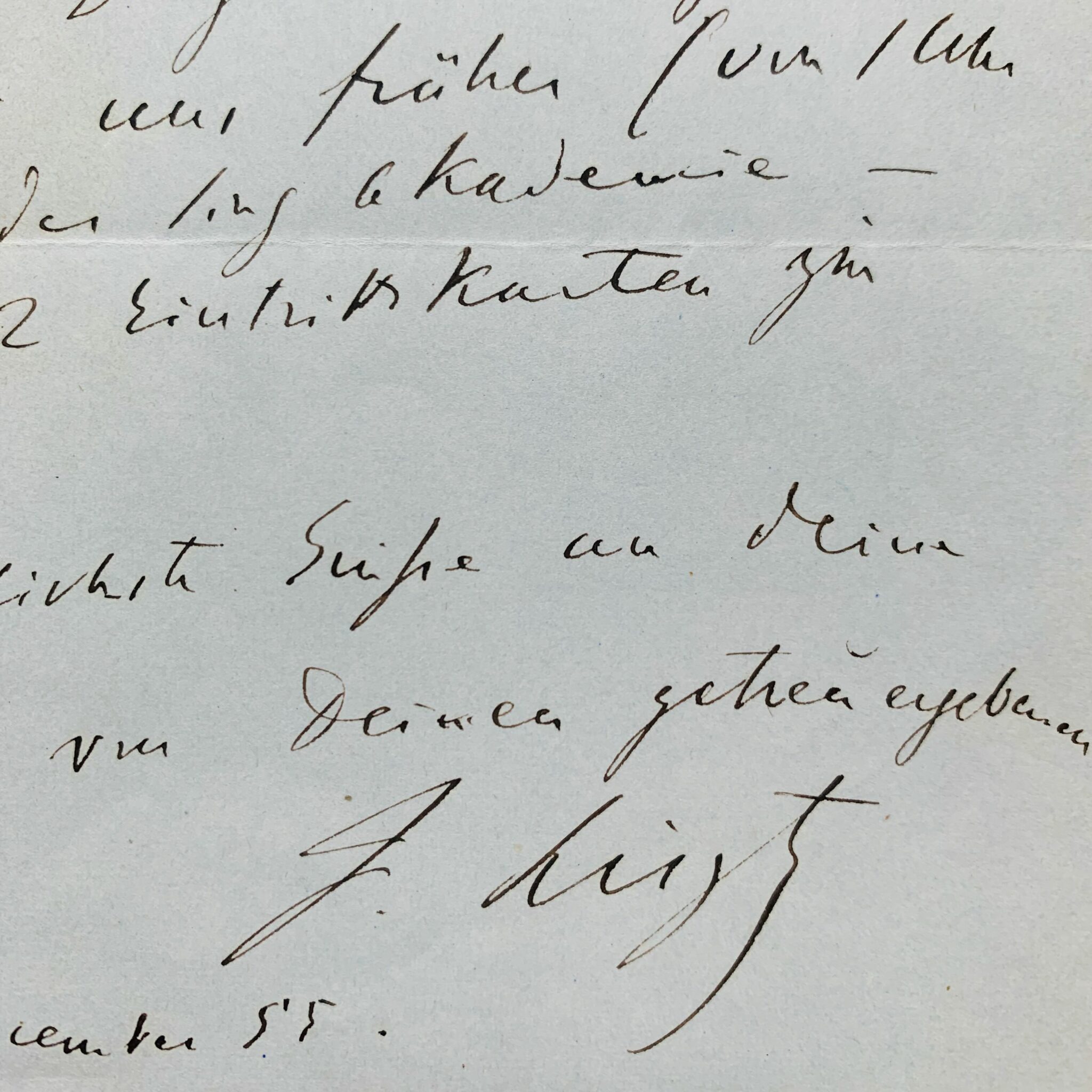 Franz Liszt convie un ami à l'un de ses plus mémorables concerts donné à Berlin