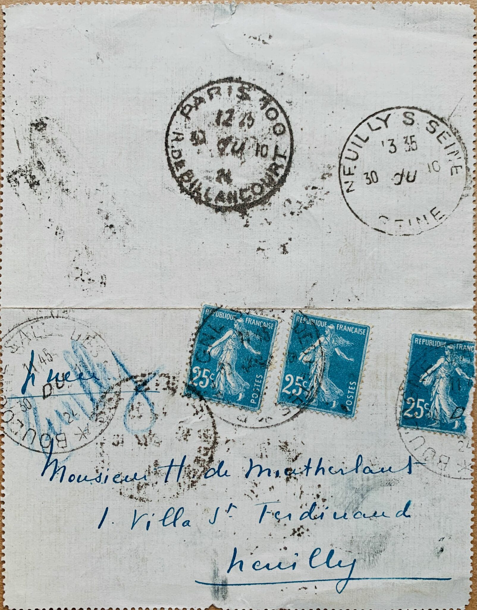 Paul Landowski Autogramm 3 - 1