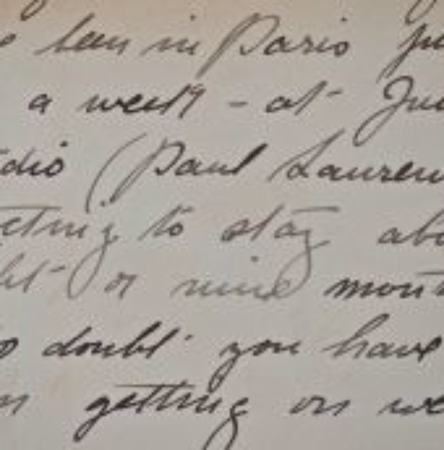 3 lettres du peintre anglais William