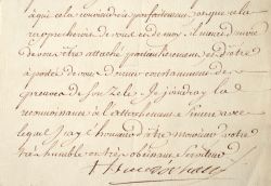 L’évêque d’Orléans sollicite le marquis de Marigny en faveur de l’architecte Trouard.