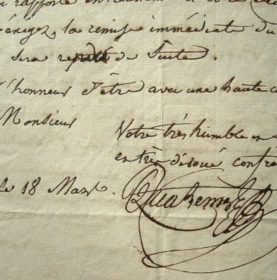 L’orientaliste Etienne Quatremère en quête d’une Grammaire persane.