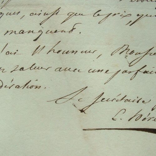 Edme-Joachim Héreau über das Thema des Propheten.