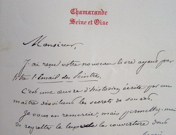 Persigny déplore un ouvrage trop luxueux.