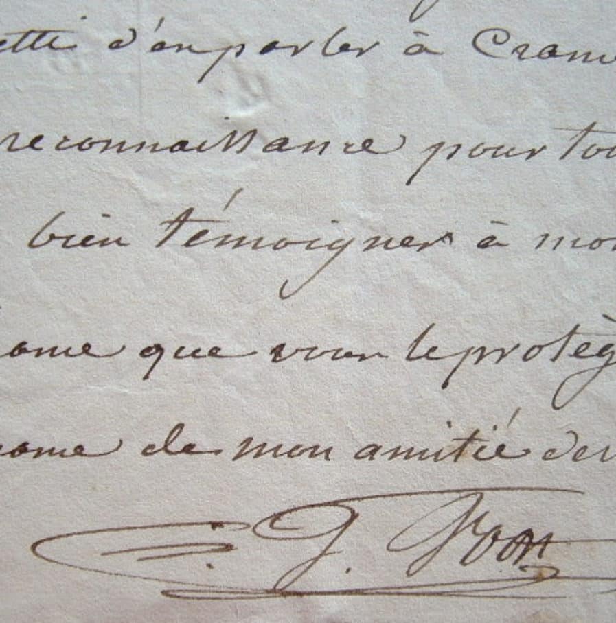 Le hautboïste Gustave Vogt découvre un jeune prodige, Artôt. Traces