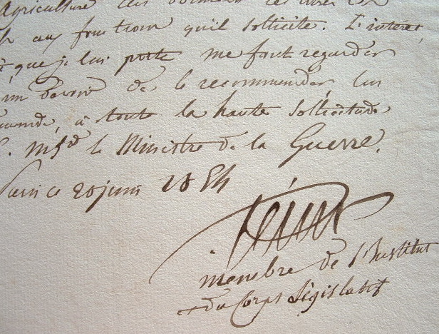 Le médecin Lélut recommande un confrère.