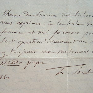 Jacques Louis Soret Traces Écrites lettres autographes, manuscrits