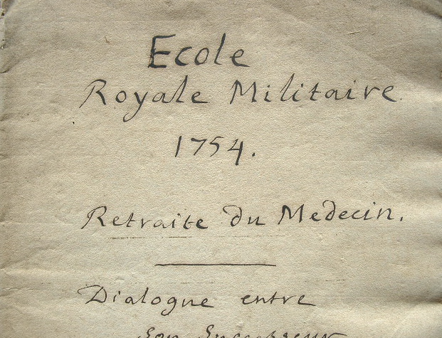 Déontologie médicale à l’Ecole royale militaire
