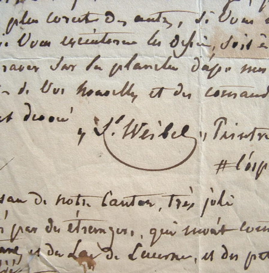 Le paysagiste suisse Samuel Weibel propose ses dessins.