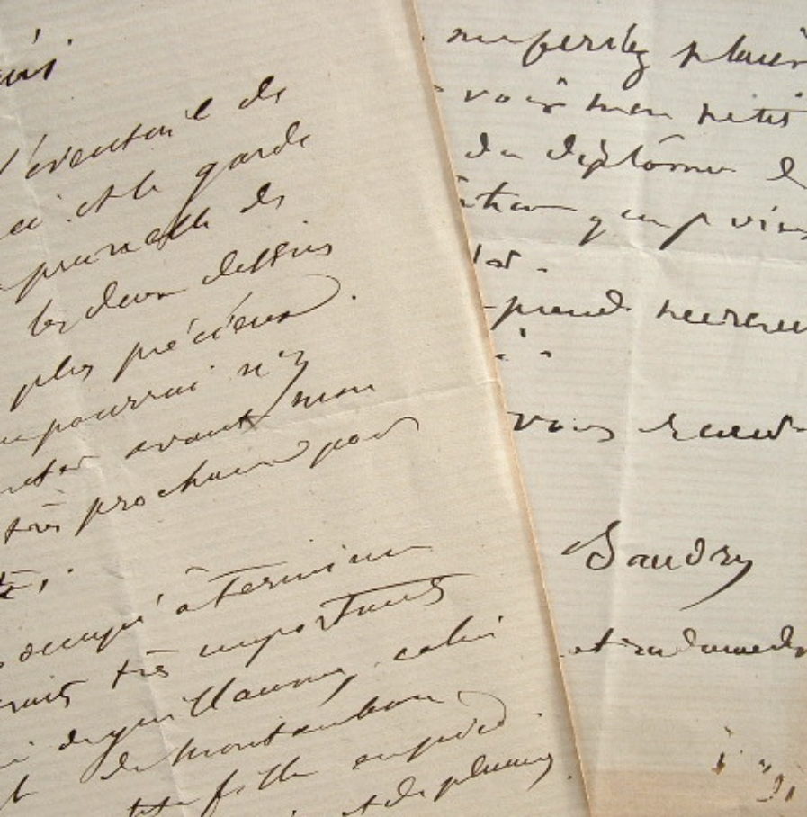 Paul Baudry termine trois portraits avant son départ pour l’Egypte.