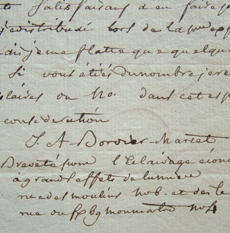 Bordier-Marcet teste avec succès son nouvel éclairage.