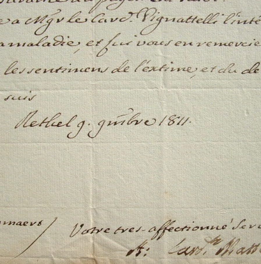 Le cardinal Mattei se fait payer.