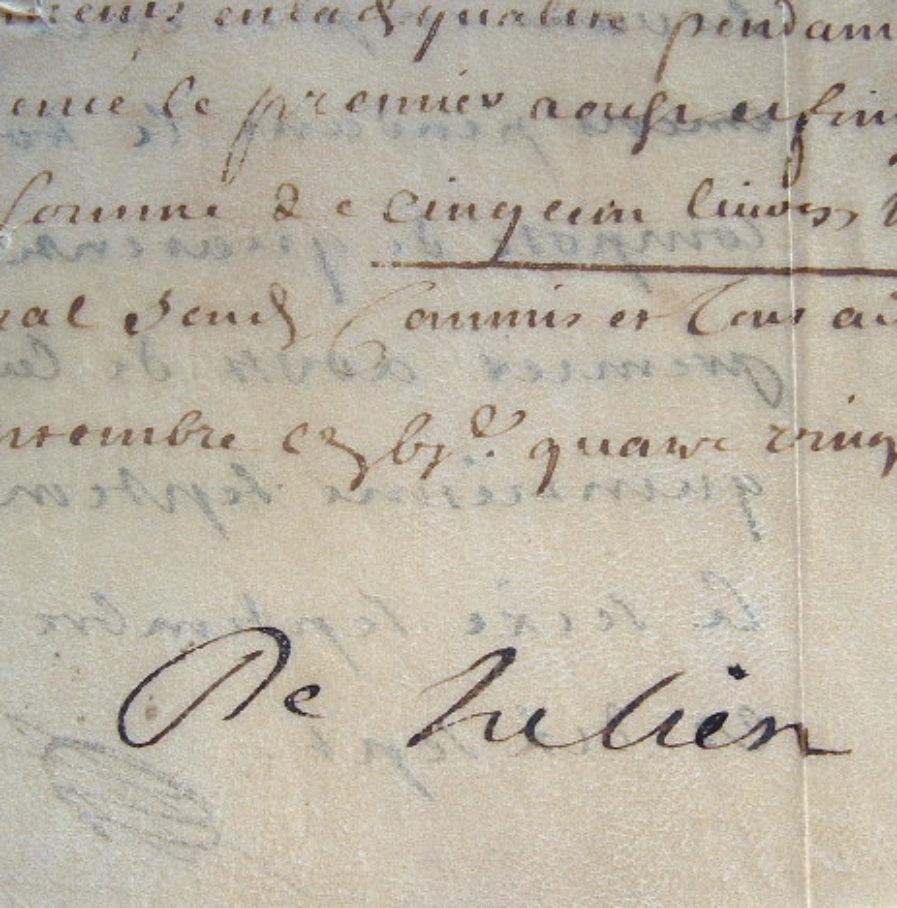 Rétribution d’un brigadier de l’armée de Provence.