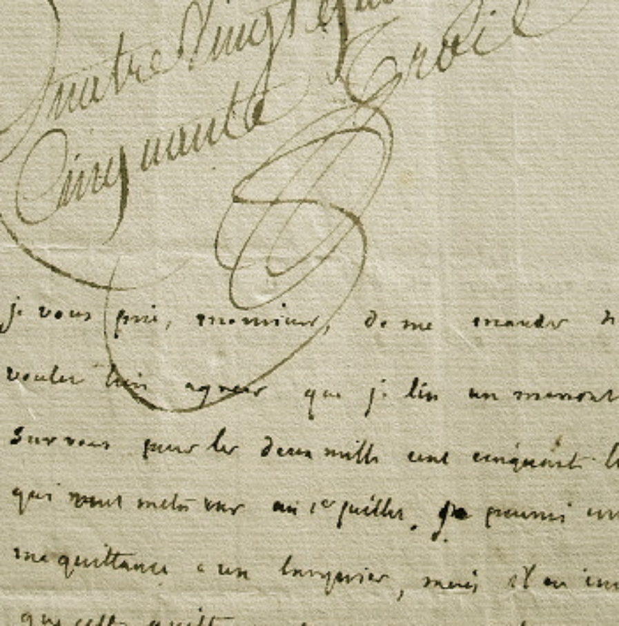 L’économiste et philanthrope Montyon propose un arrangement.