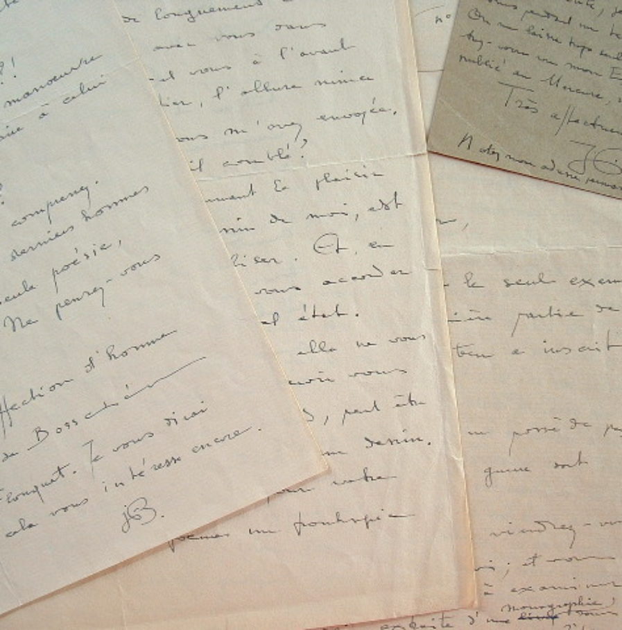 Jean de Bosschère seul avec Elskamp.