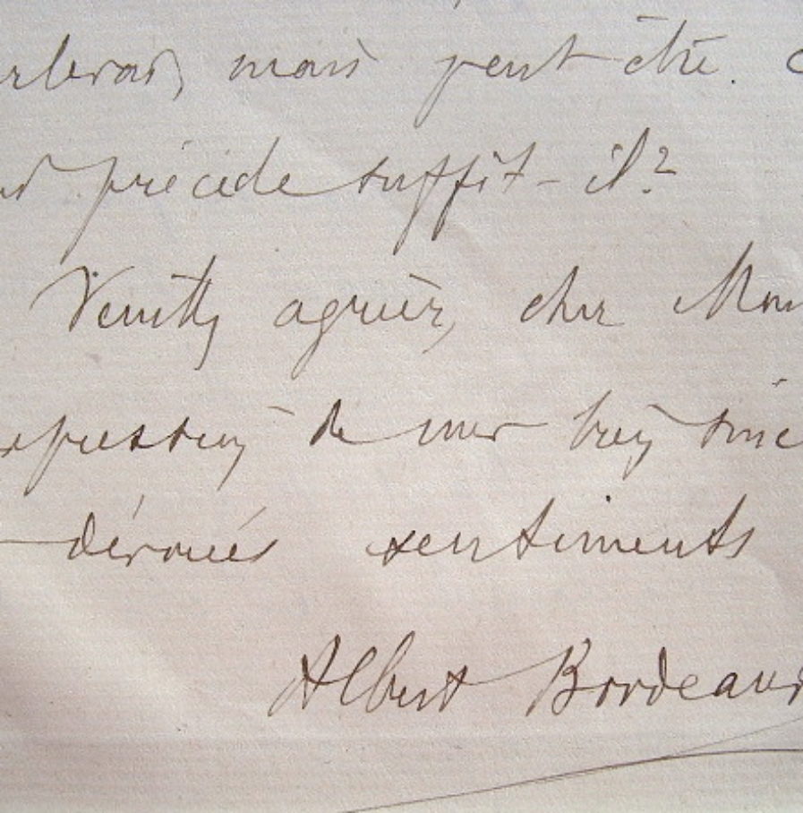 Les conseils d’Albert Bordeaux pour se présenter à l’Académie.