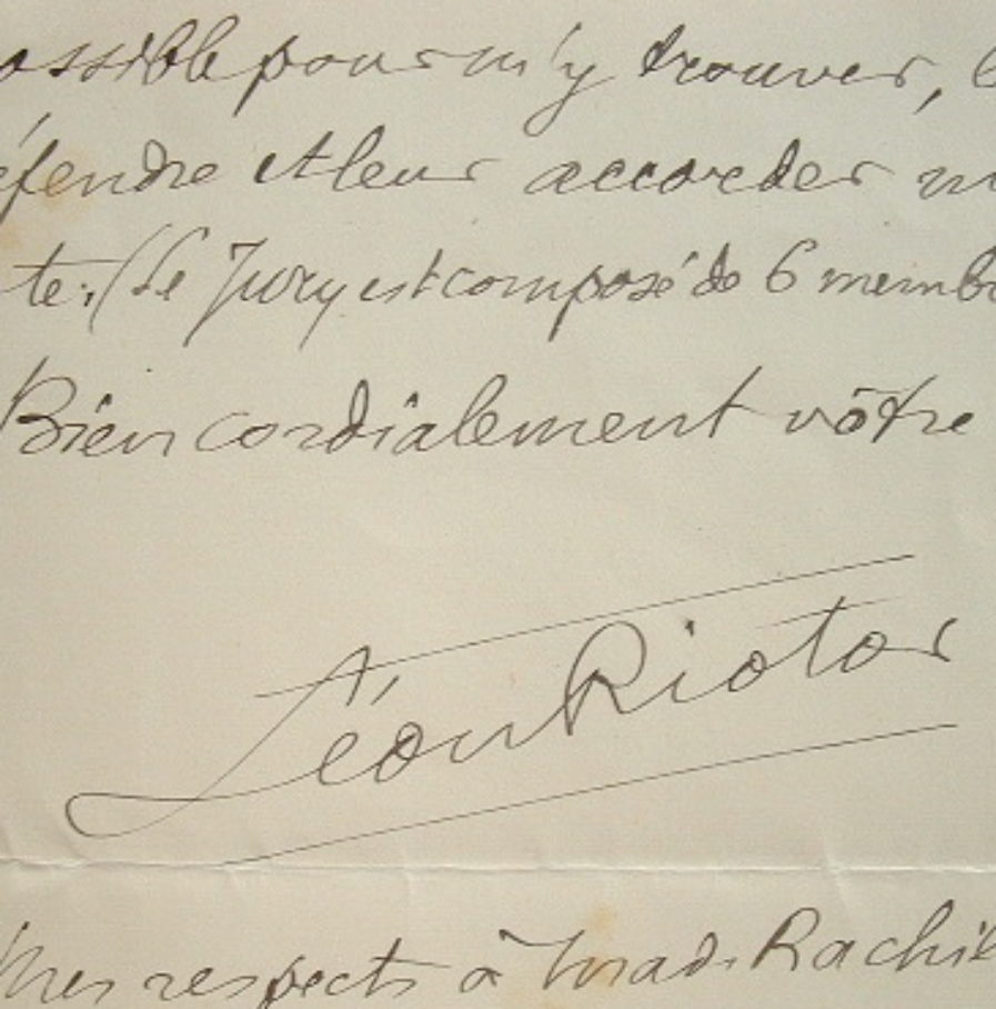 Léon Riotor soutient le poète Emile Despax.