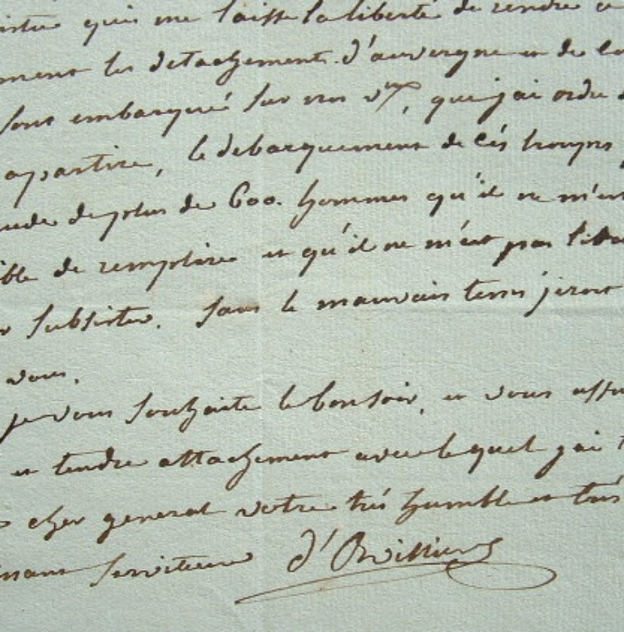 L’amiral d’Orvilliers bloqué par l’indécision des ministres.