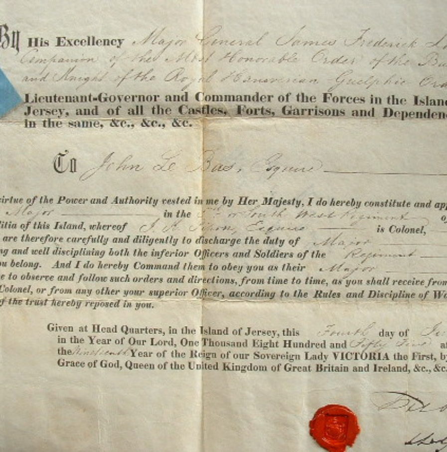 Le gouverneur de Jersey rassemble ses forces.