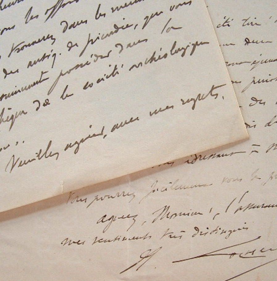 Hippolyte Cocheris évoque son travail sur le cartulaire de Guise.