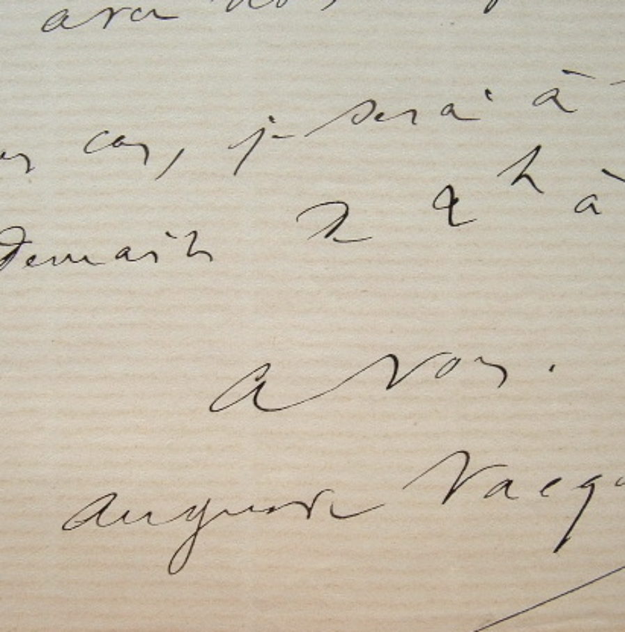 Auguste Vacquerie donne rendez-vous à Louis Ulbach.