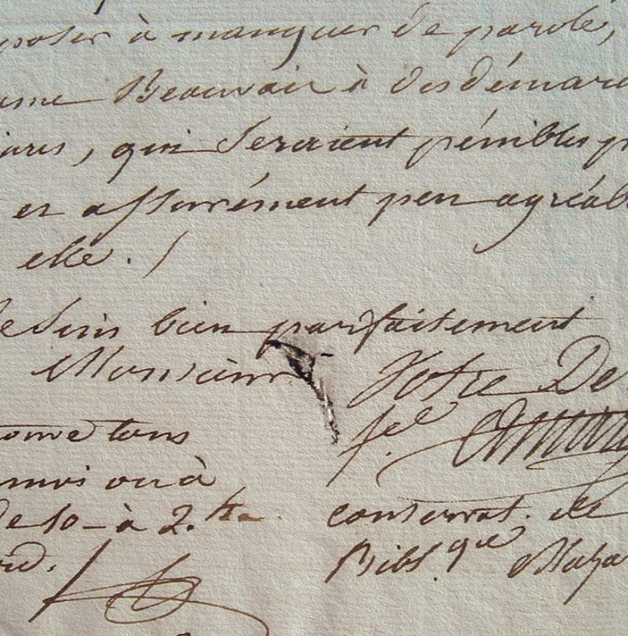 Amar du Rivier attend en vain à la bibliothèque Mazarine.