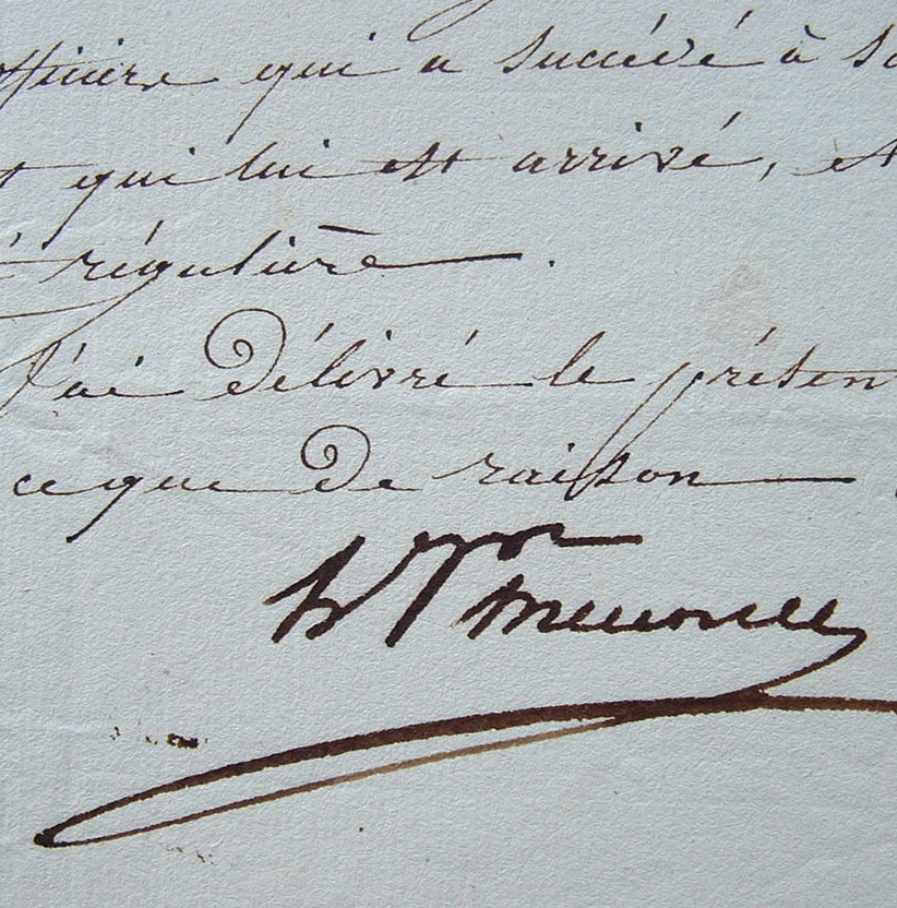 Le général Meunier, commandant de Saint-Cyr, reconnaît la blessure d’un élève.