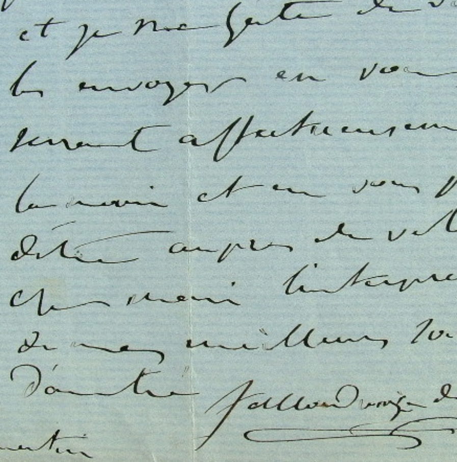 Salladrouze de Lamornaix envoie ses invitations.