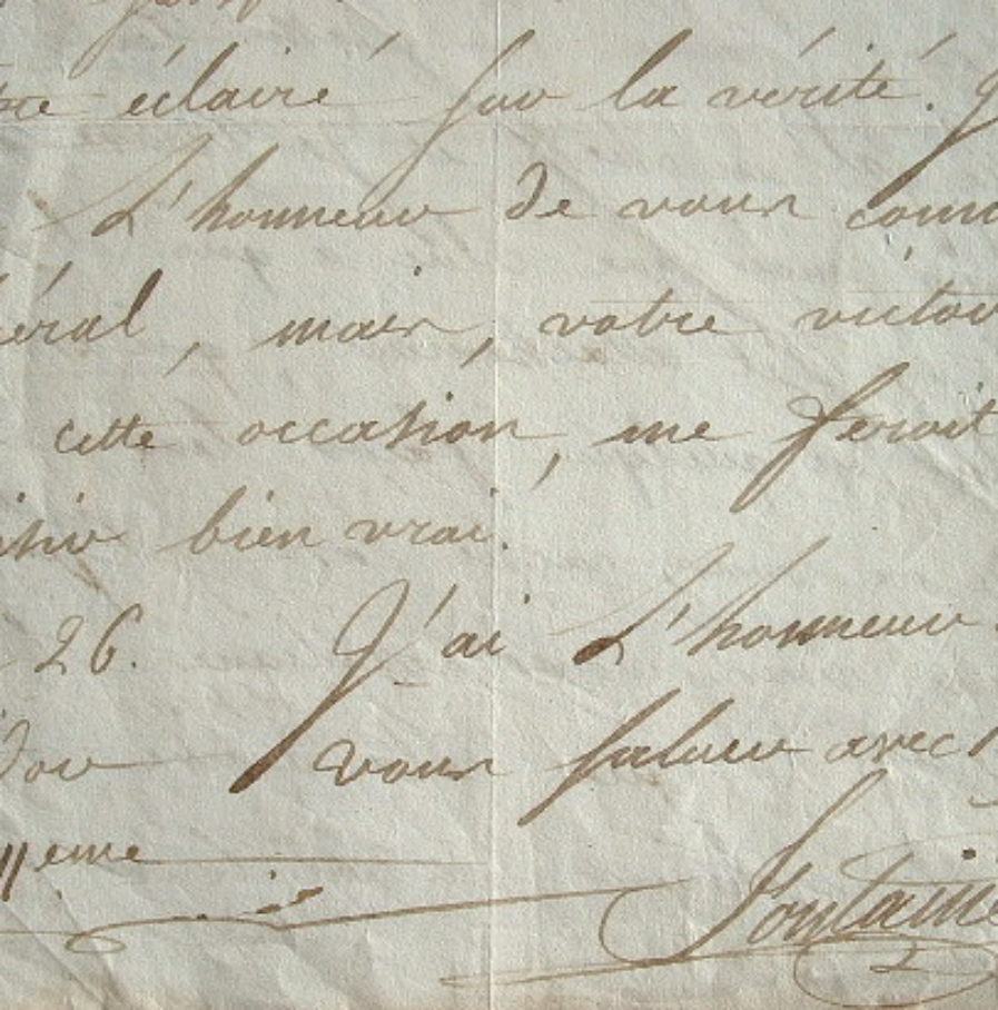 Le secrétaire général de Saint-Domingue reste fidèle à Rochambeau.