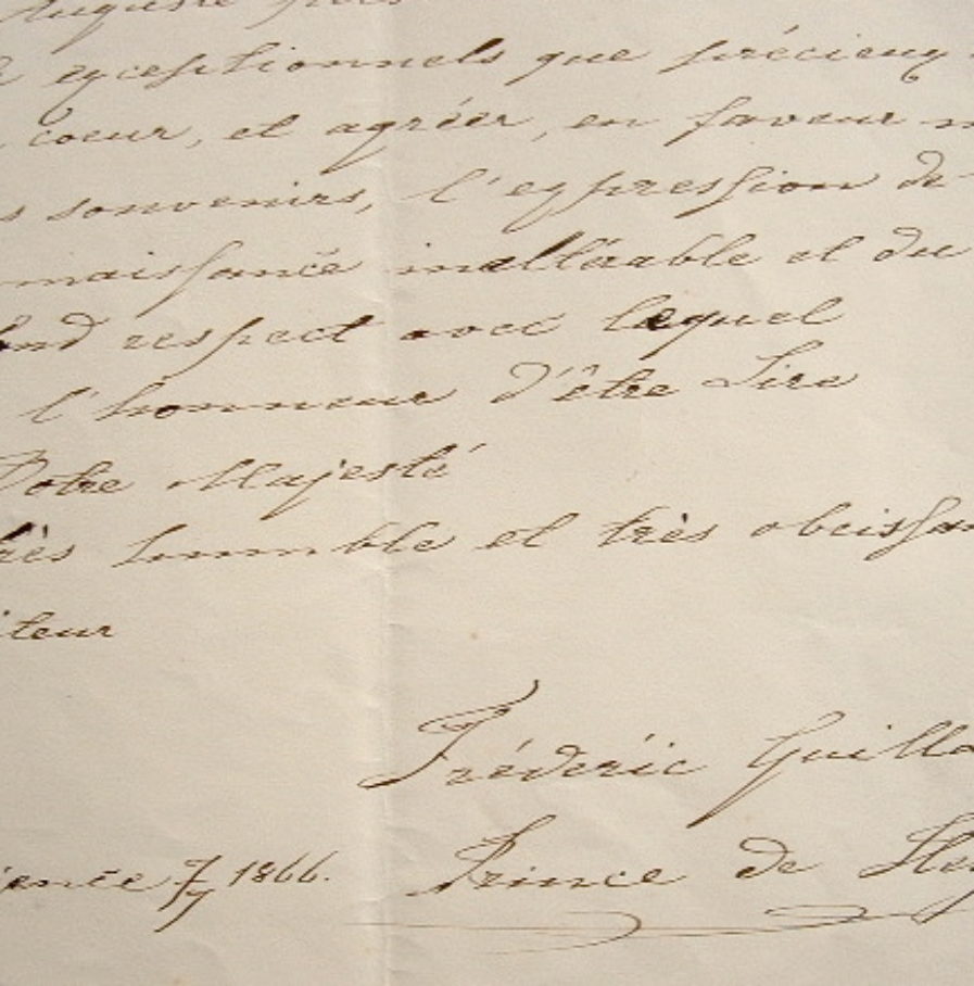 Frédéric-Guillaume 1er de Hesse-Cassel en appelle à Napoléon III.