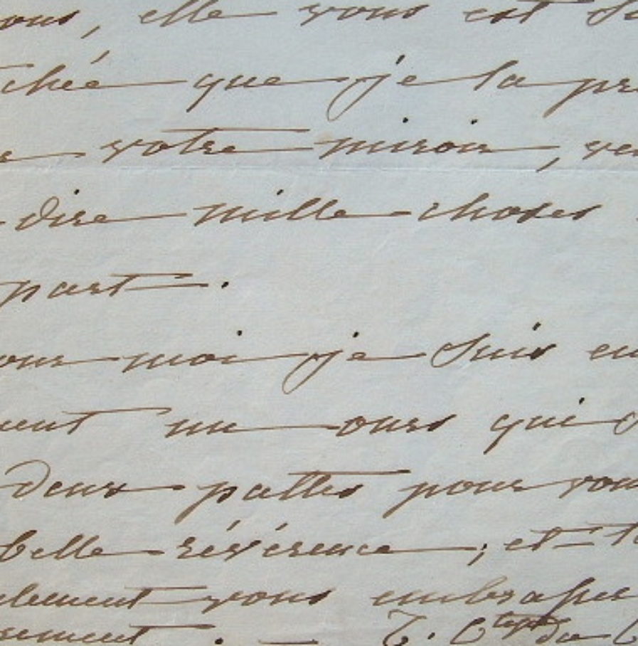 La comtesse du Cayla renvoie son régisseur.