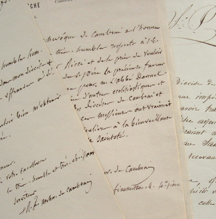 L’archevêque de Cambrai demande audience au pape pour ses diocésains.