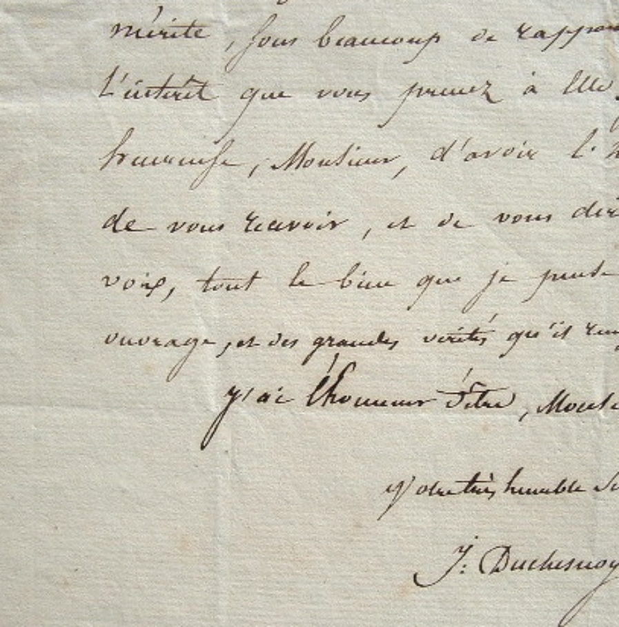 Joséphine Duchenois défend les comédiens.